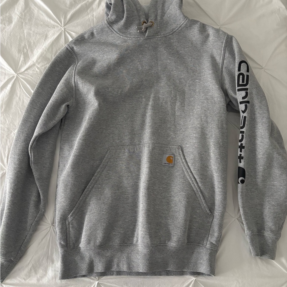 CARHARTT Gray Hoodie Size S